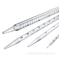 Embouts de pipette sérologiques en polystyrène 1 ml